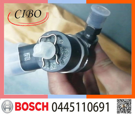 0445110691 ชิ้นส่วนเครื่องยนต์หัวฉีดน้ำมันเชื้อเพลิงดีเซลสำหรับ FOTON Bosch 4JB1