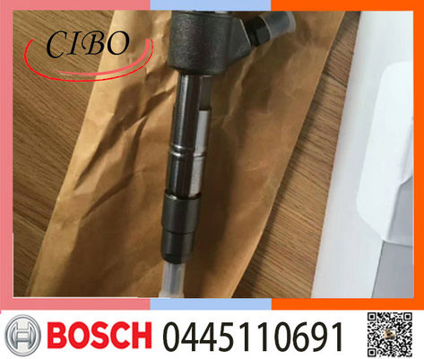 0445110691 ชิ้นส่วนเครื่องยนต์หัวฉีดน้ำมันเชื้อเพลิงดีเซลสำหรับ FOTON Bosch 4JB1
