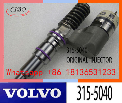 ความแม่นยำสูง 3155040 VO-LVO Excavator Engine Injector