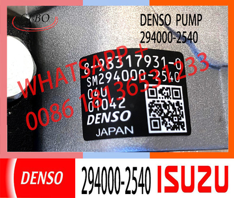 ปั๊มคอมมอนเรล Denso Isuzu D-Max 4JJ1 294000-2540 8-98317931-0